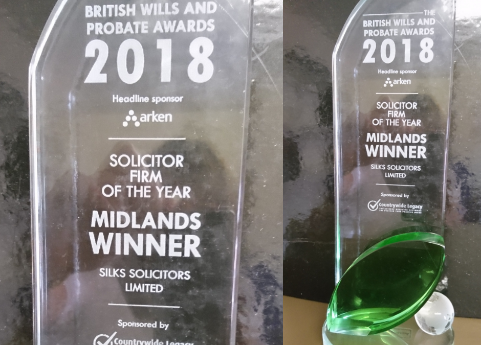 RMP Wins Prestigious British Wills and Probate Award
