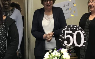 Congratulations Sue on a fantastic 50 years!!